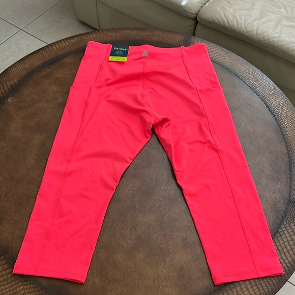 NWT TEK GEAR Vibrant Melon Workout Gear Leggings Size XXL - Picture 2 of 5